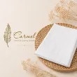 Хотелска калъфка за възглавница Carmel памучен сатен райе - Модел: С периферия снимка 2