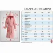 Къс вафлен халат за баня екрю - 100% памук ⭐ Избери луксозни и супер попивни памучни вафлени халати за баня от Pamuk.bg!⭐Поръчайте още сега!  снимка 4