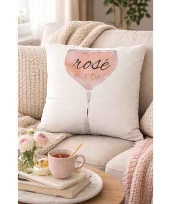 Декоративна възглавница Rose All Day⭐Създай уют,стил и настроение във всеки детайл с декоративните възглавници от Pamuk.bg!⭐Поръчайте сега!  снимка 1