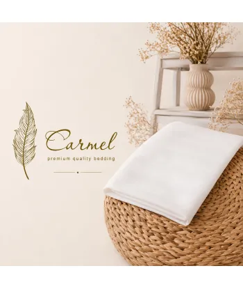 Плик за завивка памучен сатен Carmel гладък - висококачествен плат ⭐ Избери качествено и луксозно хотелско спално бельо от Pamuk.bg ⭐ Поръчай сега! снимка 1