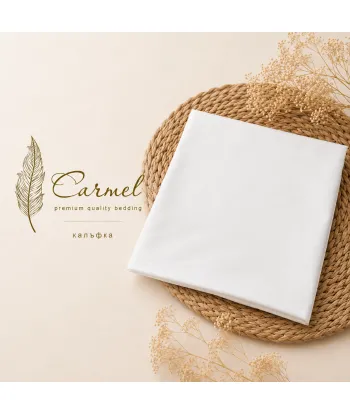 Калъфка за възглавница памучен сатен Carmel гладък ⭐ Избери качествено и луксозно хотелско спално бельо от Pamuk.bg ⭐ Поръчай сега! снимка 1